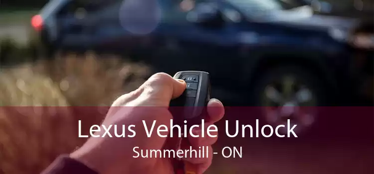 Lexus Vehicle Unlock Summerhill - ON