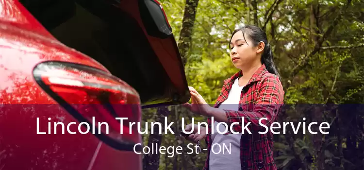 Lincoln Trunk Unlock Service College St - ON