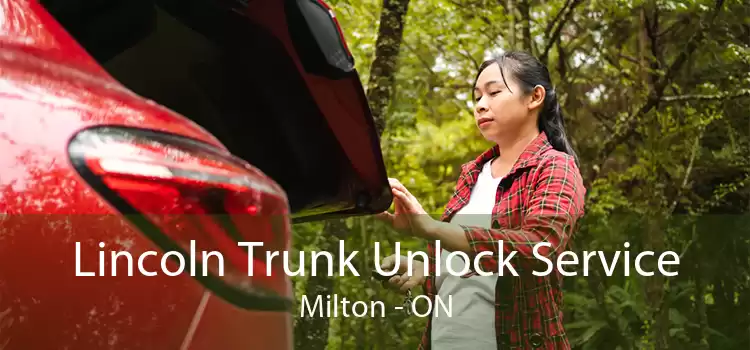 Lincoln Trunk Unlock Service Milton - ON