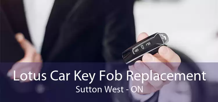 Lotus Car Key Fob Replacement Sutton West - ON
