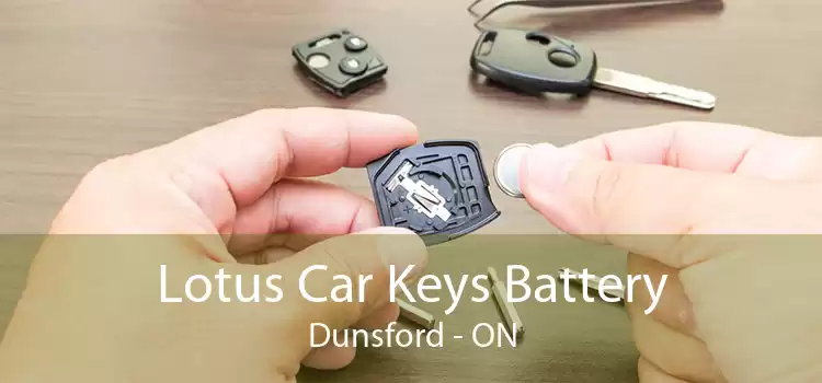 Lotus Car Keys Battery Dunsford - ON