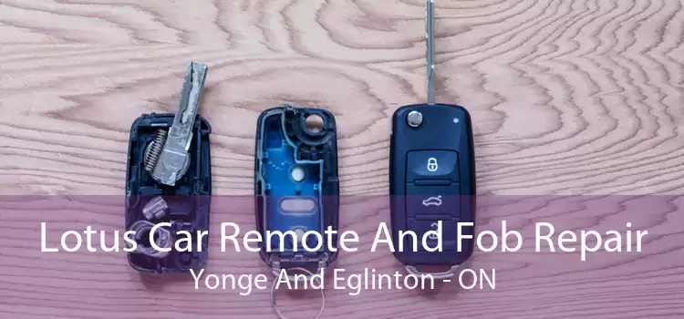 Lotus Car Remote And Fob Repair Yonge And Eglinton - ON