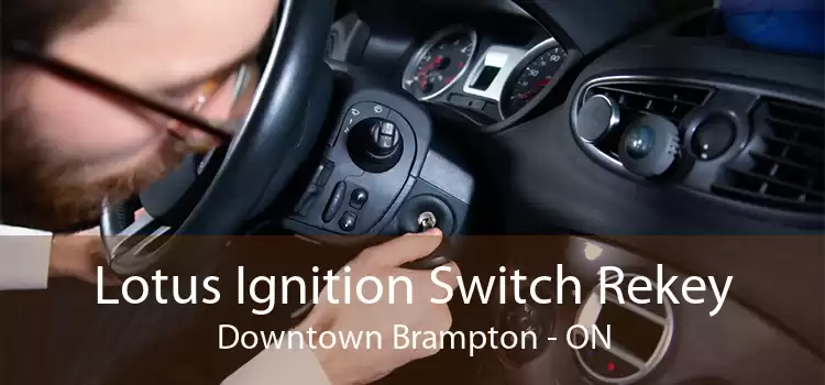 Lotus Ignition Switch Rekey Downtown Brampton - ON
