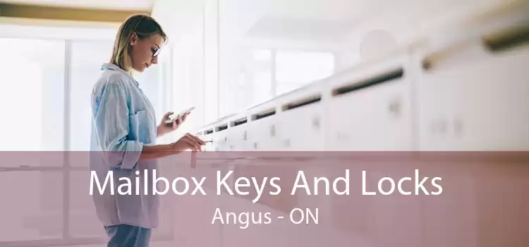 Mailbox Keys And Locks Angus - ON