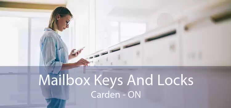 Mailbox Keys And Locks Carden - ON