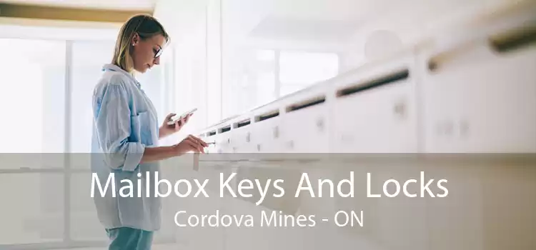 Mailbox Keys And Locks Cordova Mines - ON