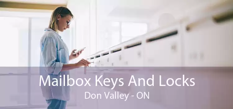 Mailbox Keys And Locks Don Valley - ON
