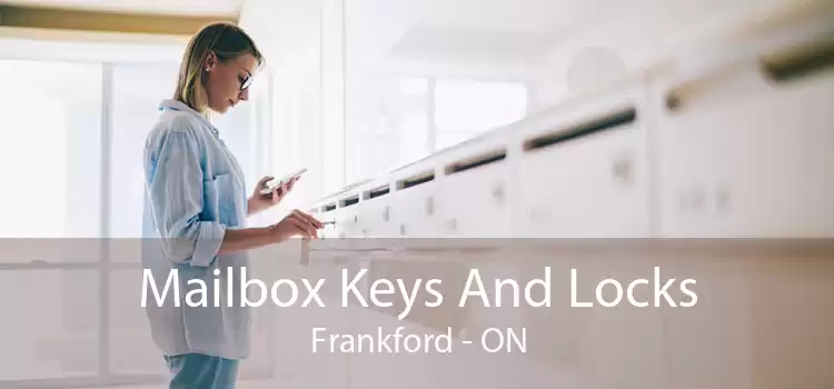 Mailbox Keys And Locks Frankford - ON
