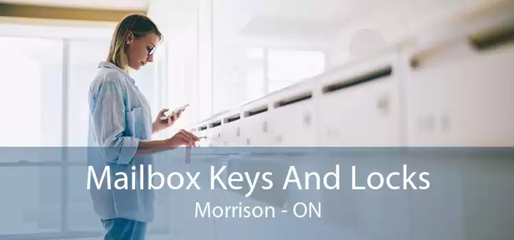 Mailbox Keys And Locks Morrison - ON
