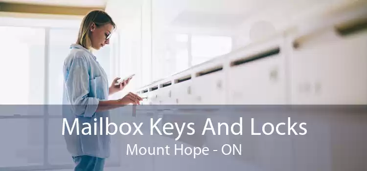 Mailbox Keys And Locks Mount Hope - ON
