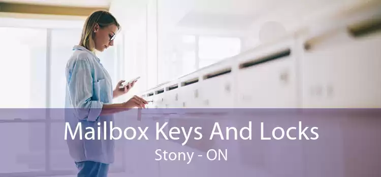 Mailbox Keys And Locks Stony - ON