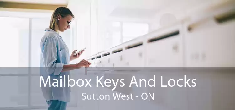 Mailbox Keys And Locks Sutton West - ON