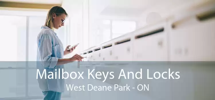 Mailbox Keys And Locks West Deane Park - ON