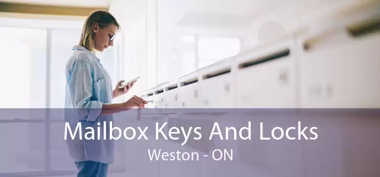 Mailbox Keys And Locks Weston - ON