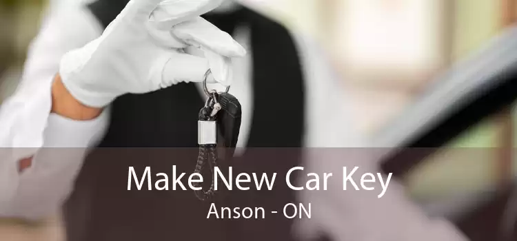 Make New Car Key Anson - ON