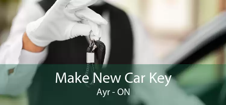 Make New Car Key Ayr - ON