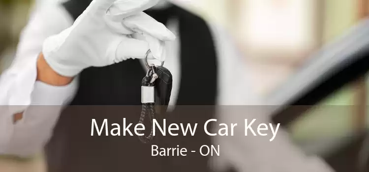 Make New Car Key Barrie - ON