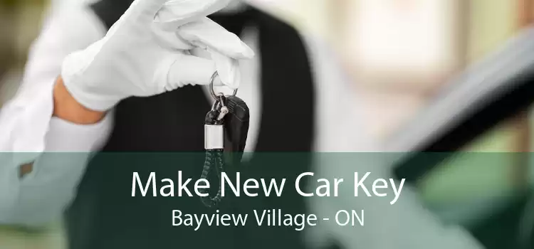 Make New Car Key Bayview Village - ON
