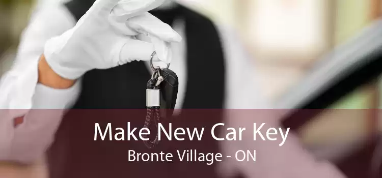 Make New Car Key Bronte Village - ON