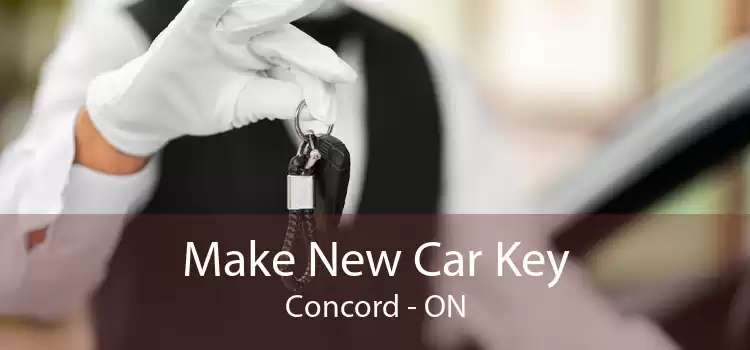 Make New Car Key Concord - ON