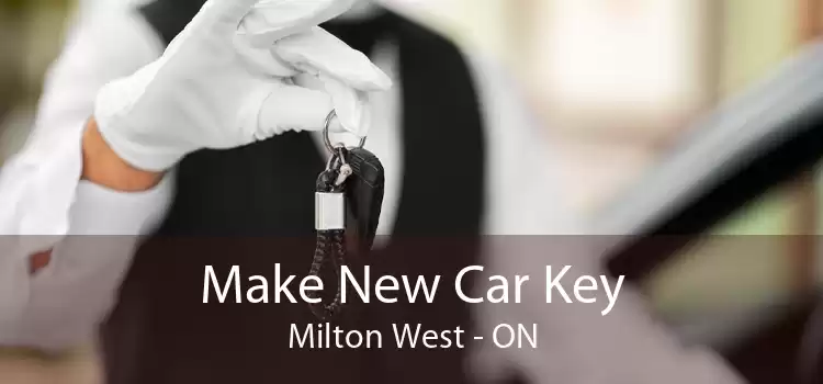 Make New Car Key Milton West - ON