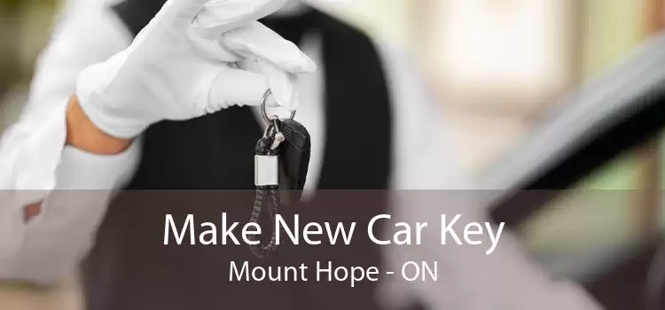 Make New Car Key Mount Hope - ON