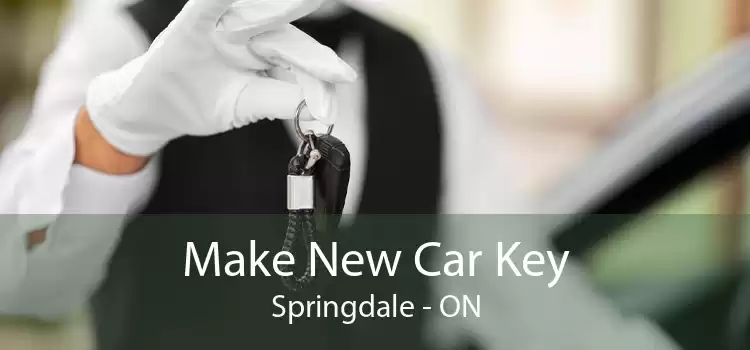 Make New Car Key Springdale - ON