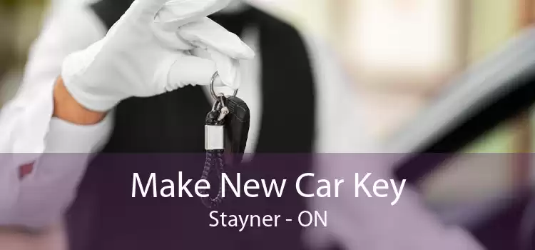 Make New Car Key Stayner - ON