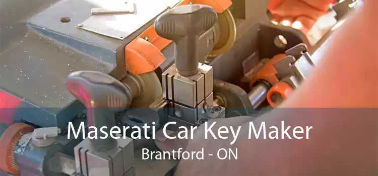 Maserati Car Key Maker Brantford - ON