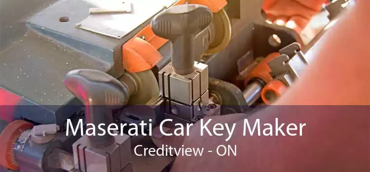 Maserati Car Key Maker Creditview - ON