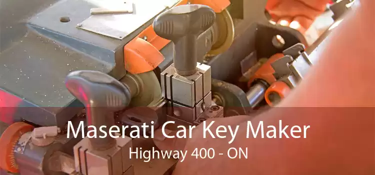 Maserati Car Key Maker Highway 400 - ON