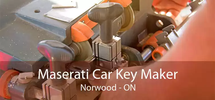 Maserati Car Key Maker Norwood - ON