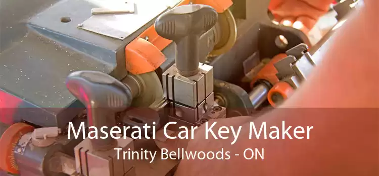 Maserati Car Key Maker Trinity - Bellwoods - ON