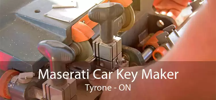 Maserati Car Key Maker Tyrone - ON