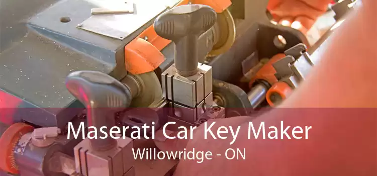 Maserati Car Key Maker Willowridge - ON