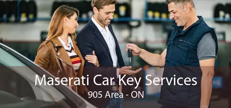 Maserati Car Key Services 905 Area - ON