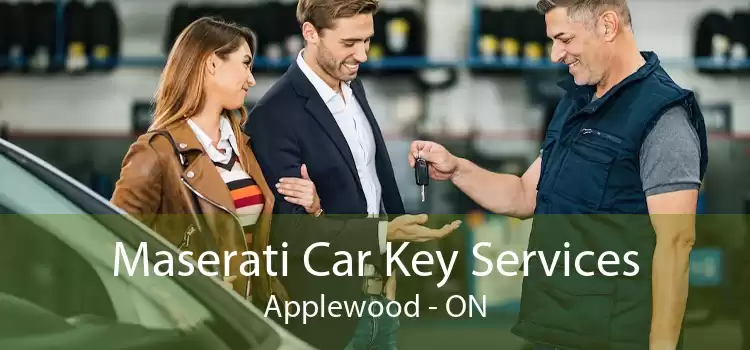 Maserati Car Key Services Applewood - ON