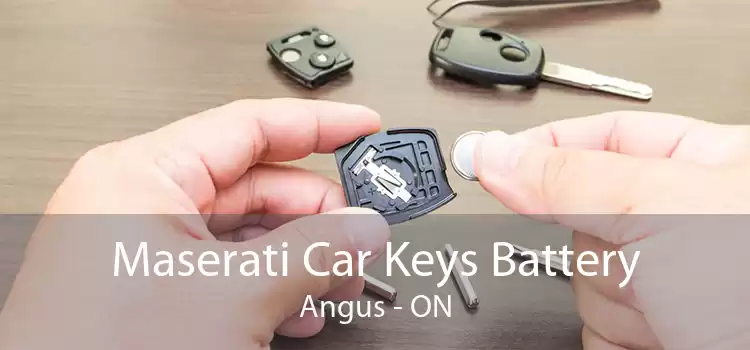 Maserati Car Keys Battery Angus - ON