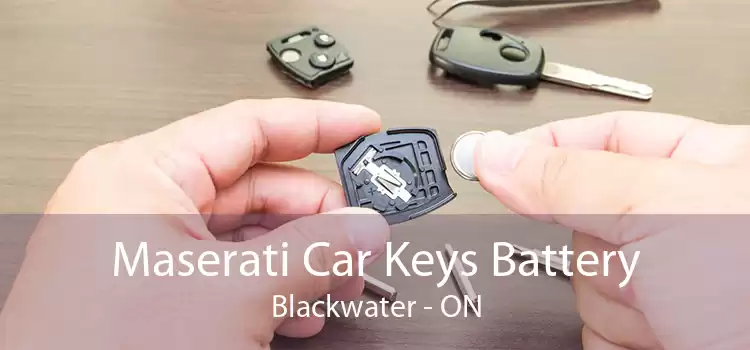 Maserati Car Keys Battery Blackwater - ON
