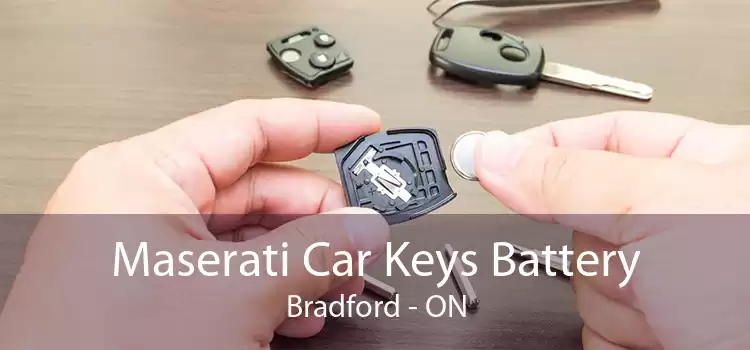 Maserati Car Keys Battery Bradford - ON