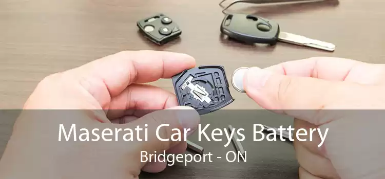 Maserati Car Keys Battery Bridgeport - ON