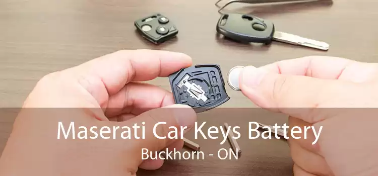 Maserati Car Keys Battery Buckhorn - ON