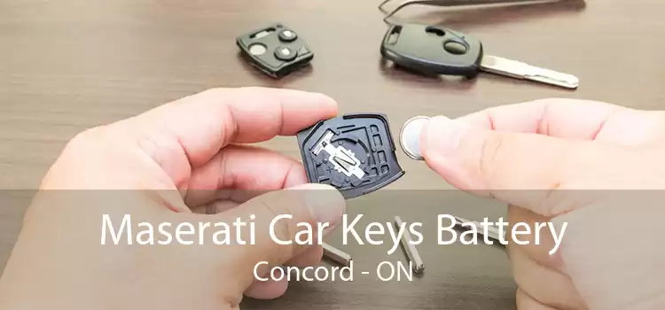 Maserati Car Keys Battery Concord - ON