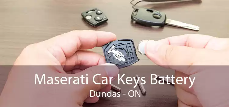 Maserati Car Keys Battery Dundas - ON