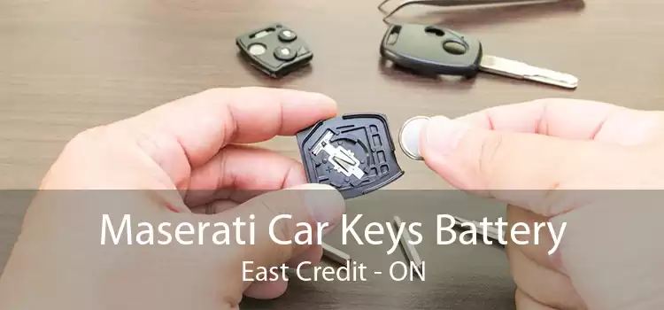 Maserati Car Keys Battery East Credit - ON