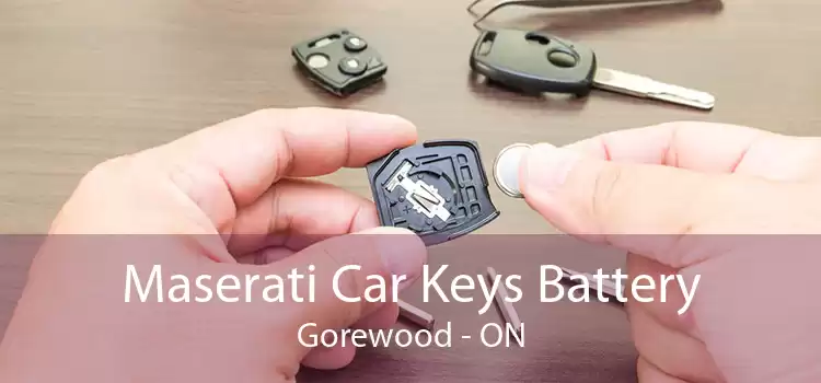 Maserati Car Keys Battery Gorewood - ON