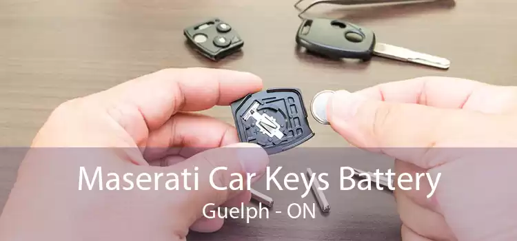 Maserati Car Keys Battery Guelph - ON
