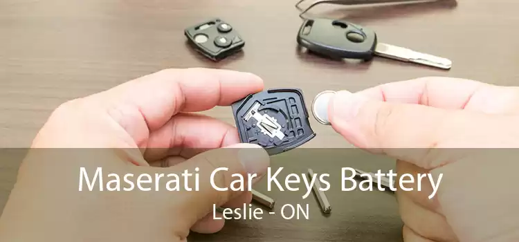 Maserati Car Keys Battery Leslie - ON