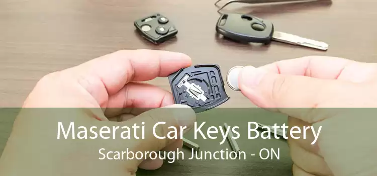Maserati Car Keys Battery Scarborough Junction - ON