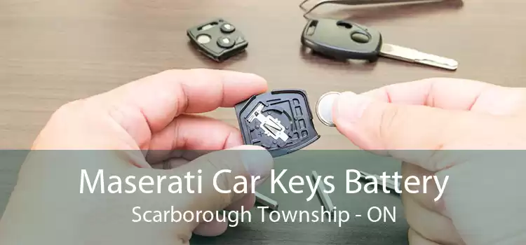 Maserati Car Keys Battery Scarborough Township - ON